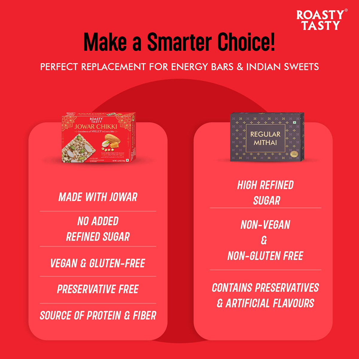 Roasty Tasty Sorghum Millet Chikki 150 G - Image 4