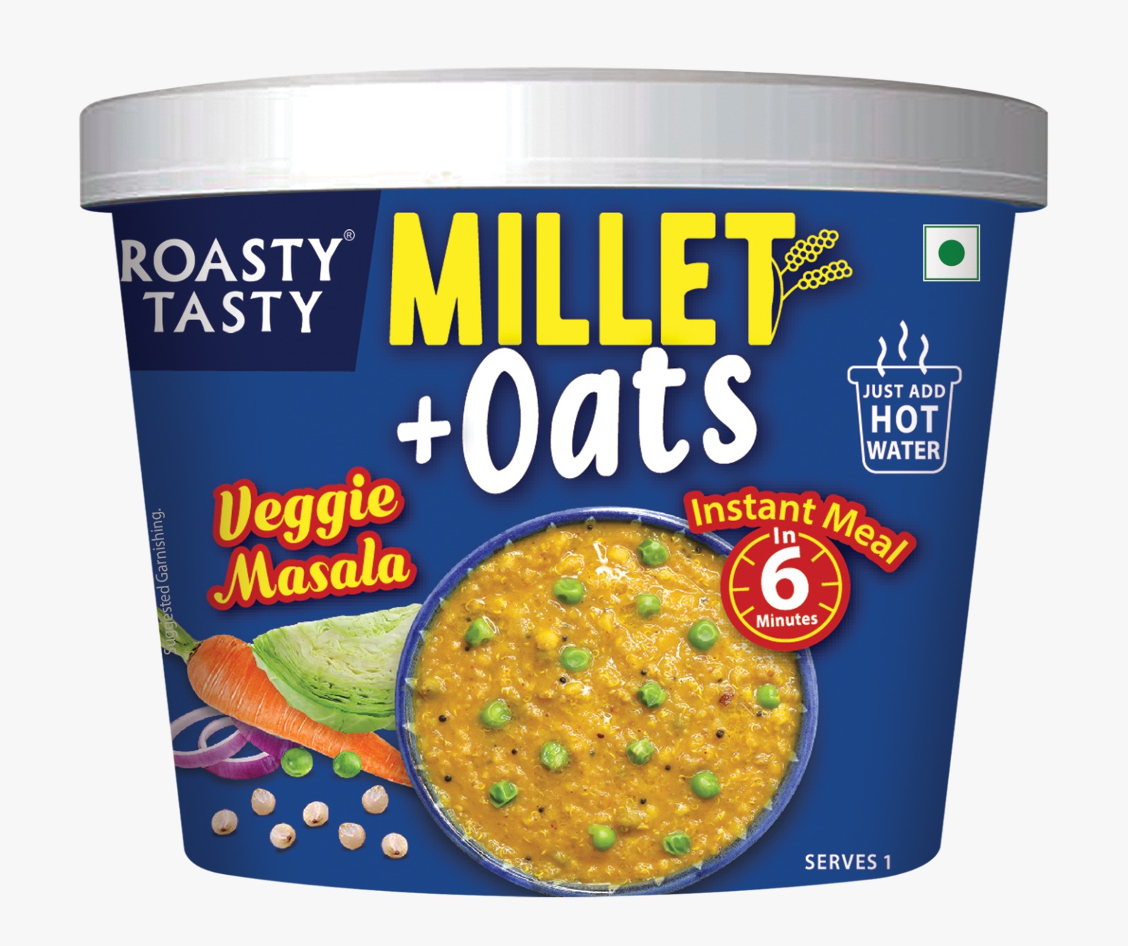 Roasty Tasty Instant Mix Millet-Oats Upma