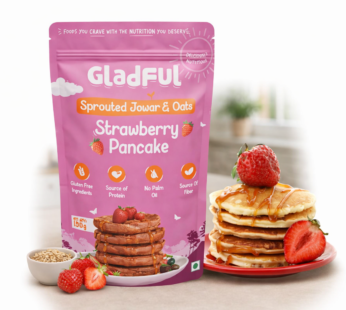Strawberry Pancakes with Sprouted Jowar and Oats 150g