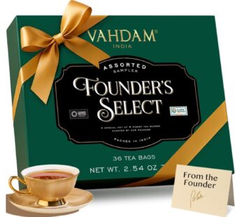 Founder’s Select, Gift Set, 36 Teas