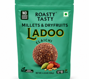 Roasty Tasty Elaichi – Millets & Dryfruits Ladoo