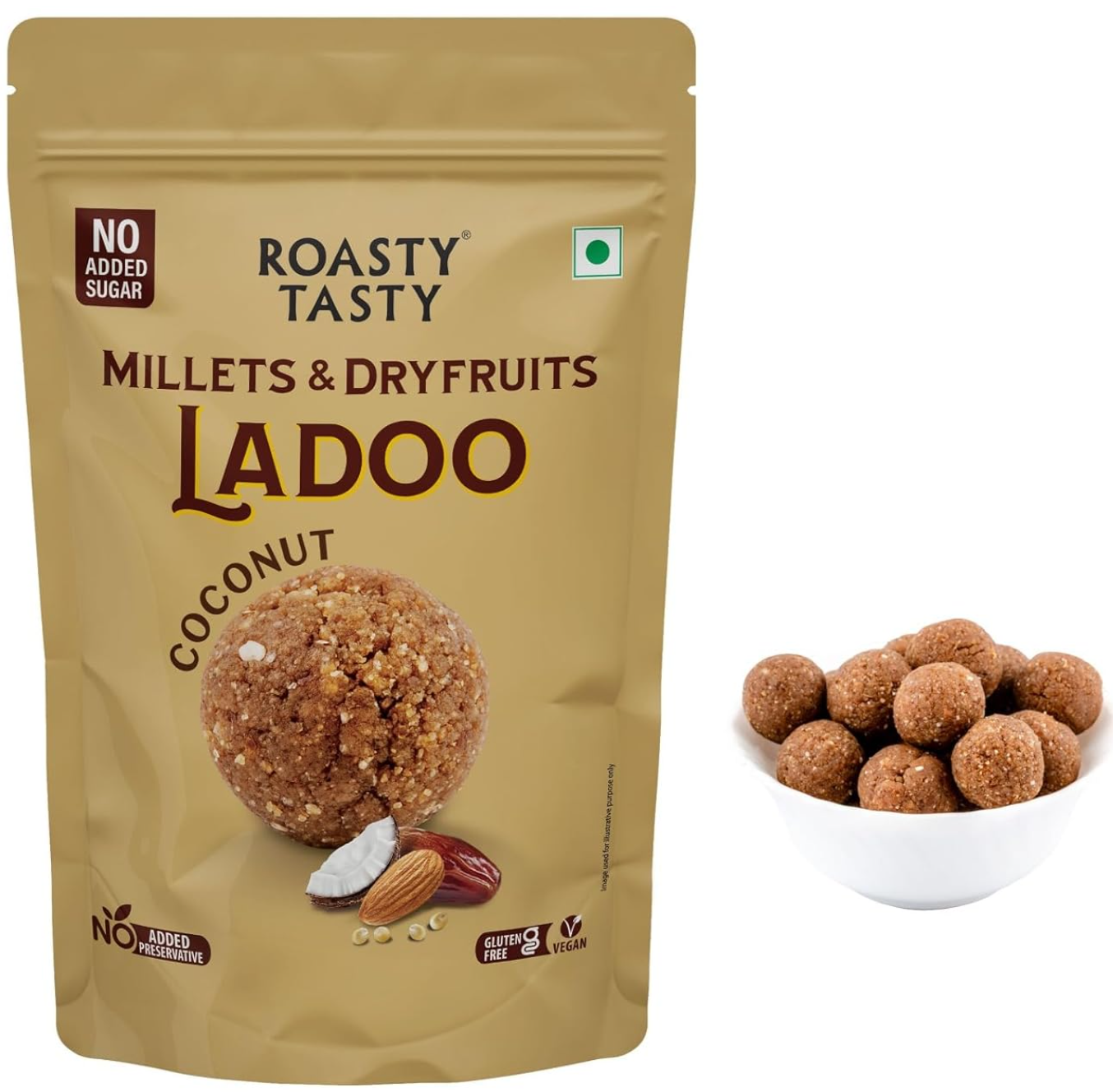 Coconut - Millets & Dryfruits Ladoo - Image 4